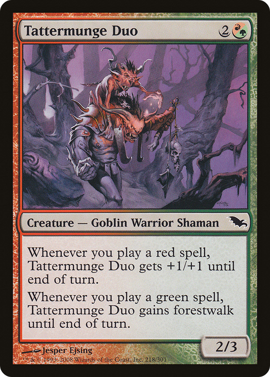 Tattermunge Duo (SHM-218) (Foil)
