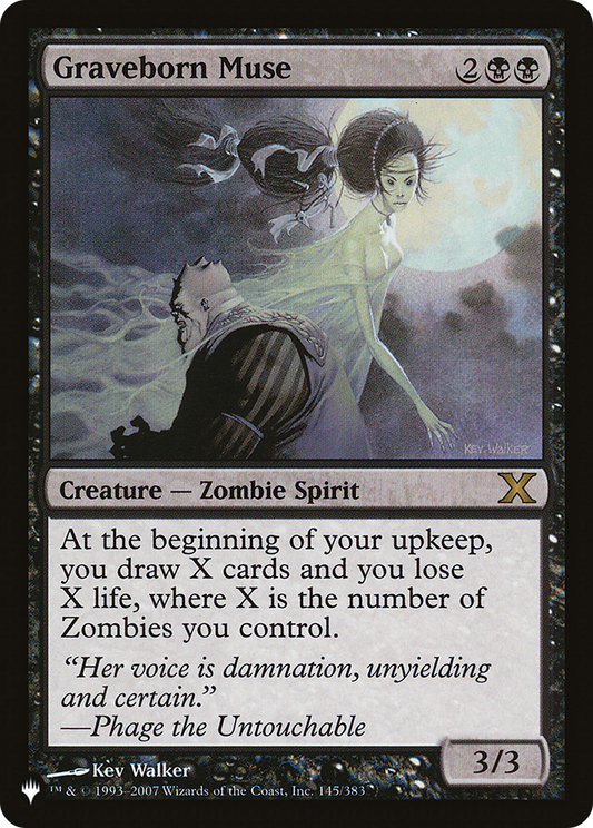 Graveborn Muse (LIST-10E-145)