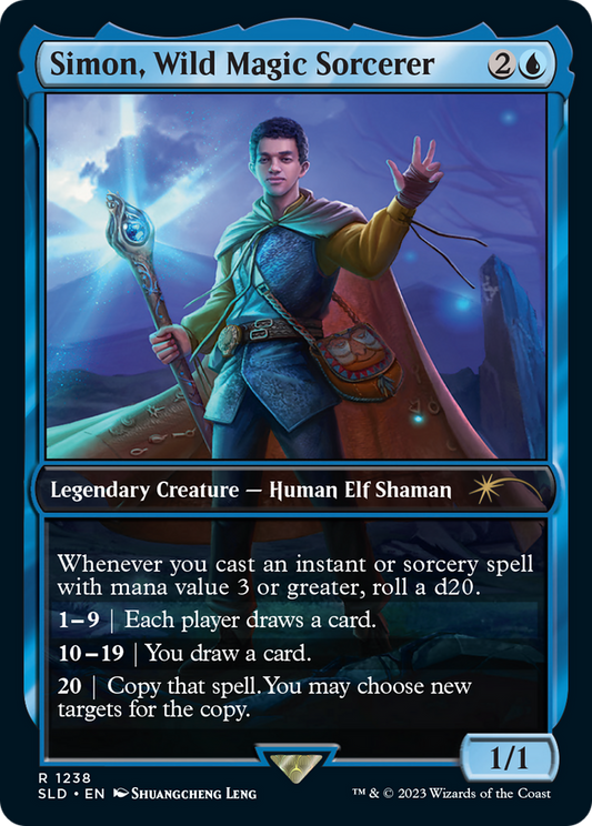 Simon, Wild Magic Sorcerer / Mathise, Surge Channeler (SLD-1238) (Foil)