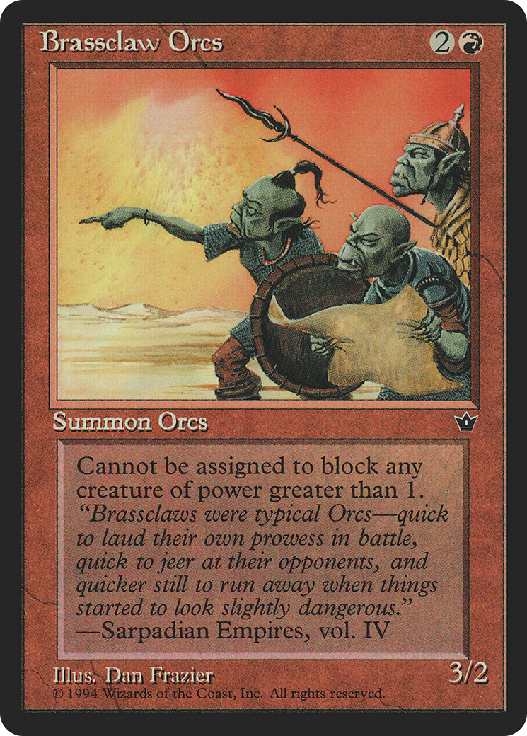 Brassclaw Orcs (FEM-49B)