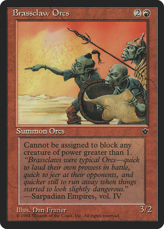 Brassclaw Orcs (FEM-49B)