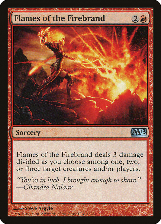 Flames of the Firebrand (M13-132) (Foil)