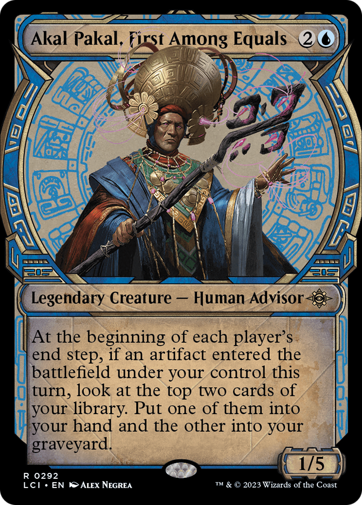 Akal Pakal, First Among Equals (LCI-292) (Showcase) (Foil)