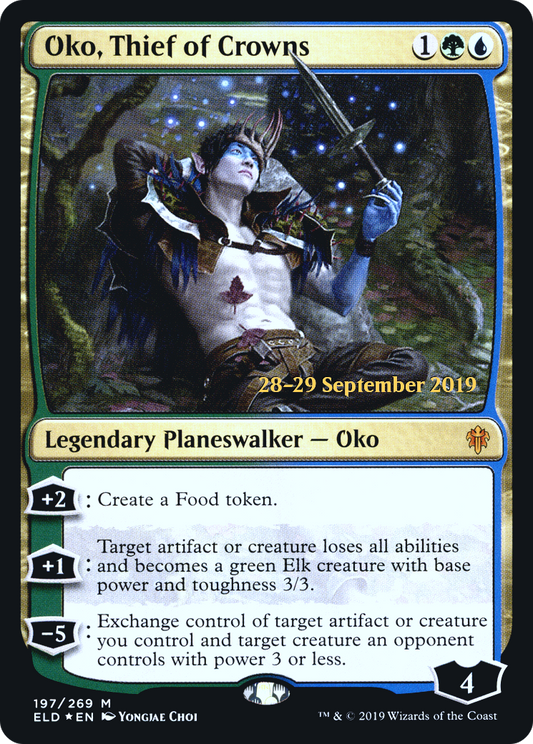 Oko, Thief of Crowns (PRE-197S) (Foil)