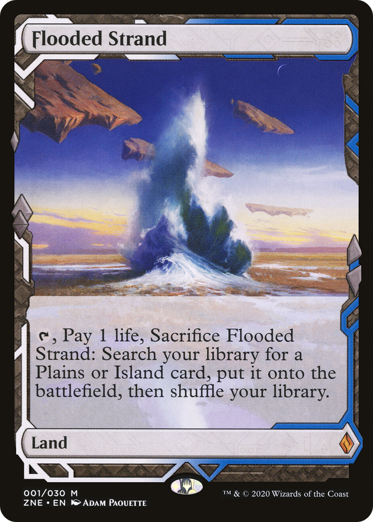 Flooded Strand (ZNE-001) (Foil)