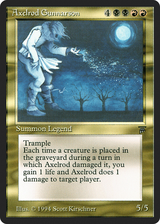 Axelrod Gunnarson (LEG-219)