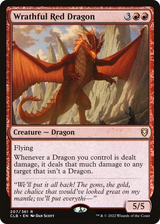Wrathful Red Dragon (CLB-207)