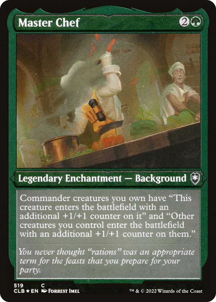 Master Chef (CLB-519) (Etched Foil)