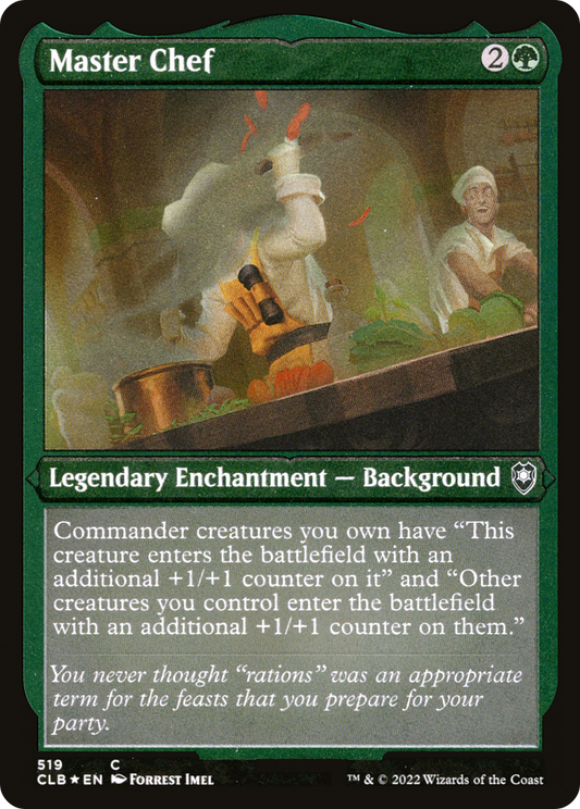 Master Chef (CLB-519) (Etched Foil)