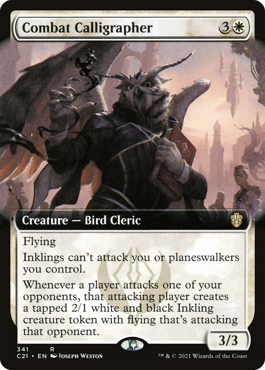 Combat Calligrapher (C21-341) (Extended Art)