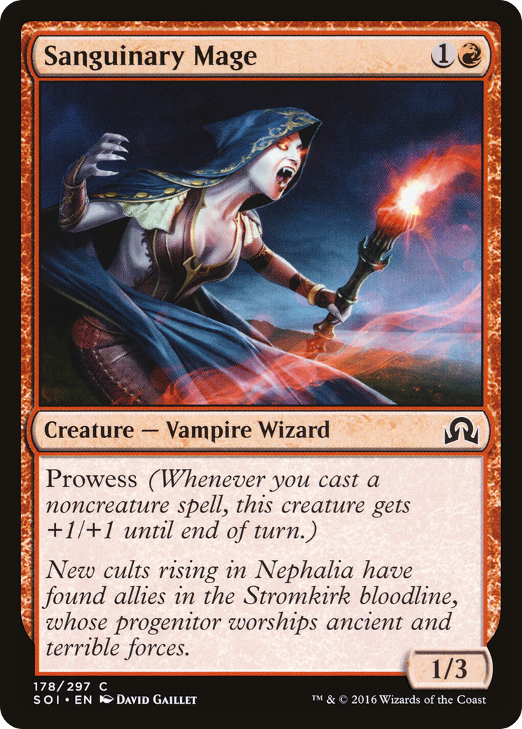 Sanguinary Mage (SOI-178) (Foil)