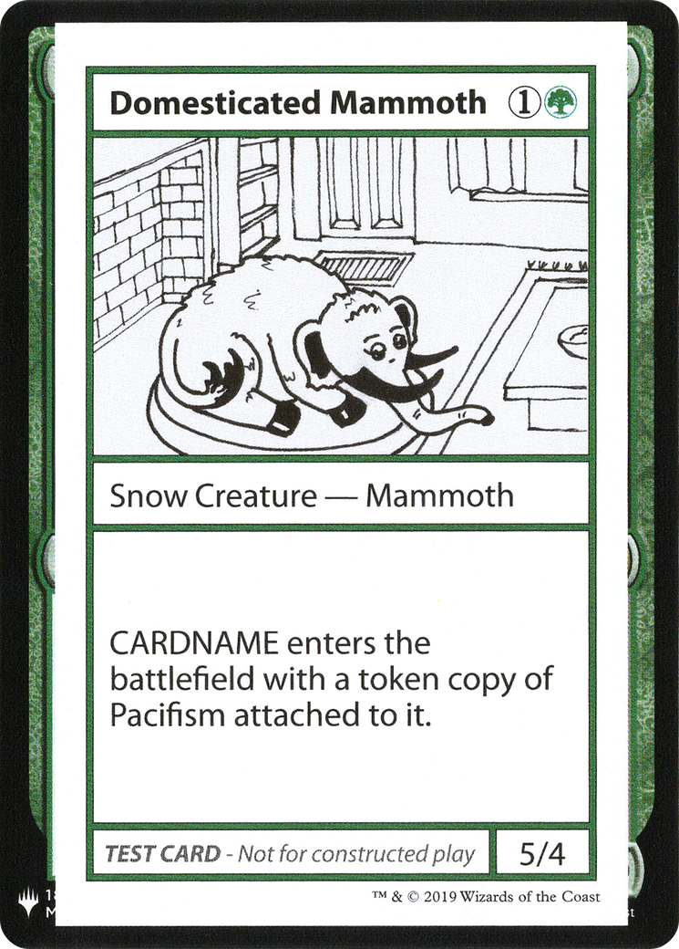 Domesticated Mammoth (CMB1-072)