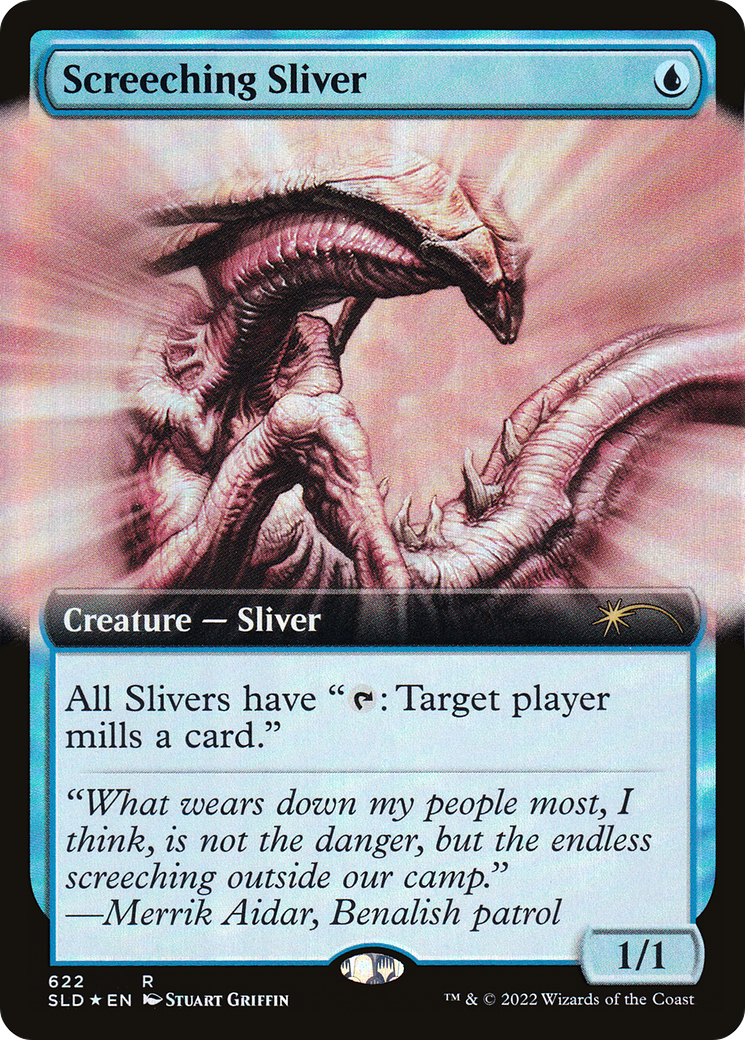 Screeching Sliver (SLD-622) (Extended Art) (Foil)