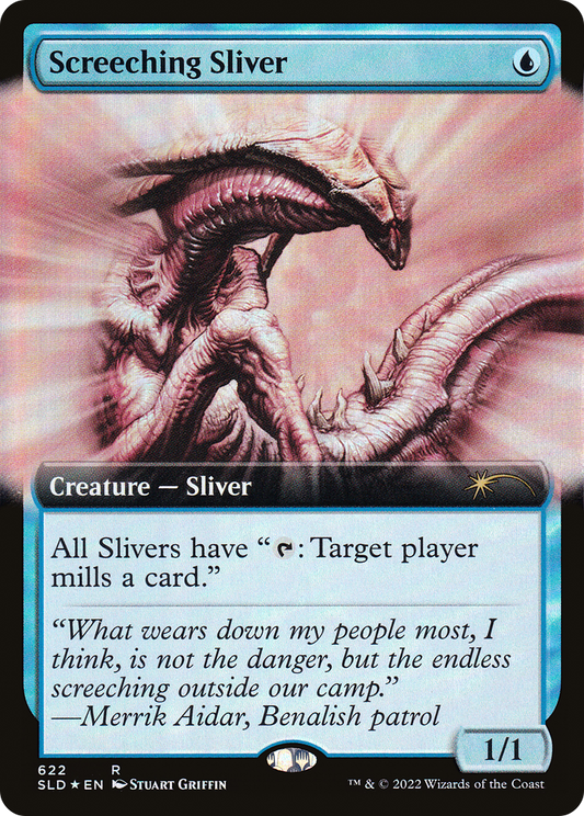 Screeching Sliver (SLD-622) (Extended Art) (Foil)