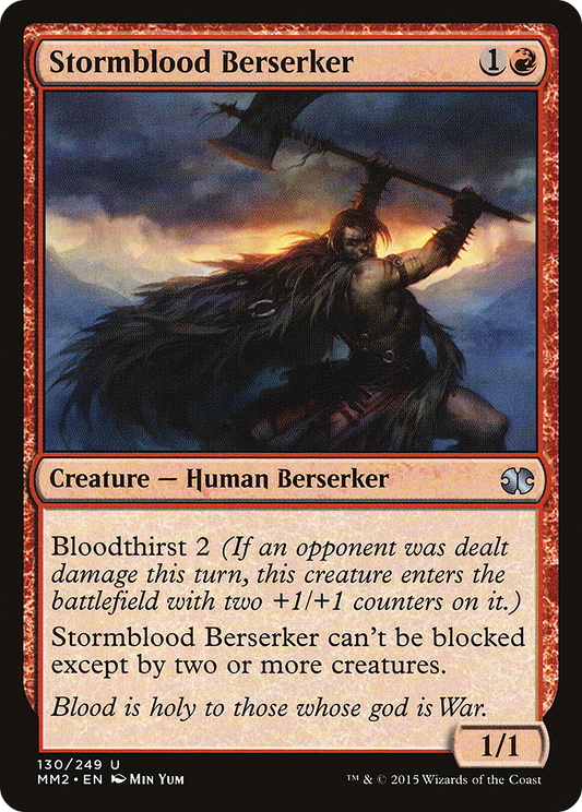 Stormblood Berserker (MM2-130)