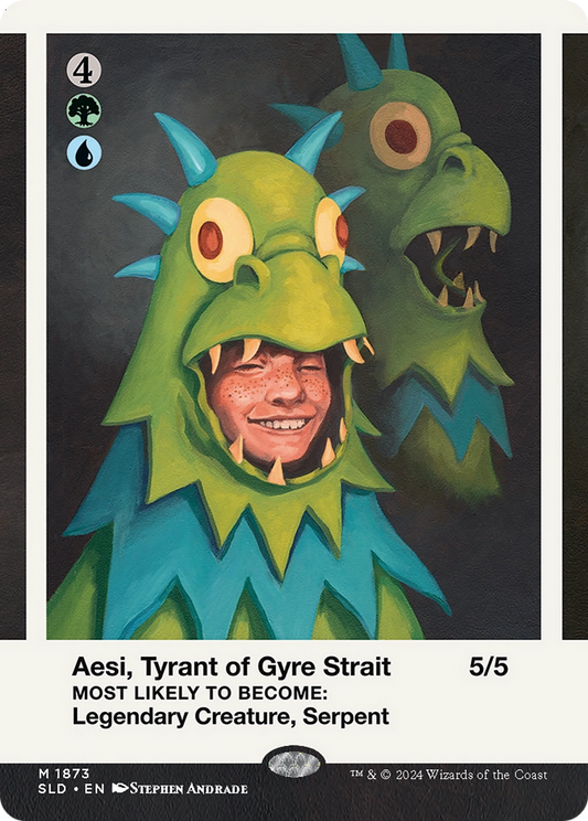 Aesi, Tyrant of Gyre Strait // Aesi, Tyrant of Gyre Strait (SLD-1873) (Borderless)