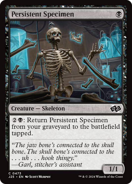 Persistent Specimen (J25-473)