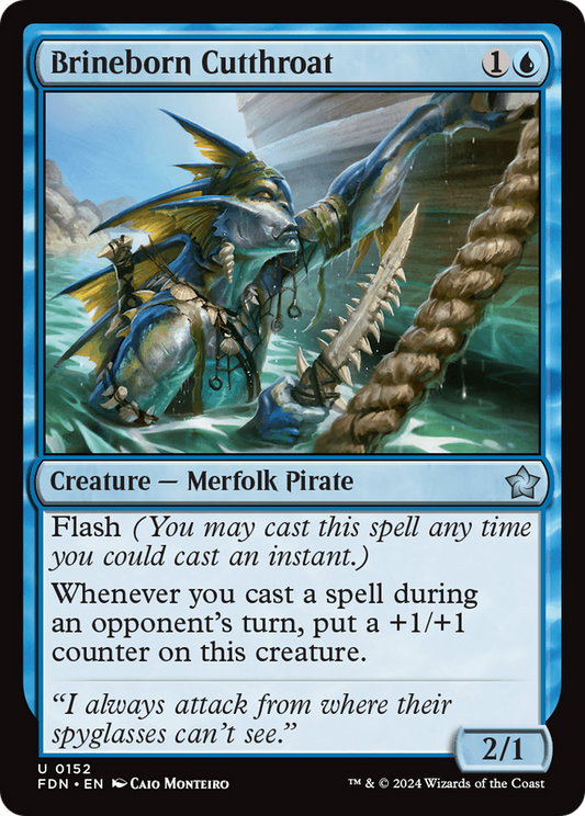 Brineborn Cutthroat (FDN-152) (Foil)