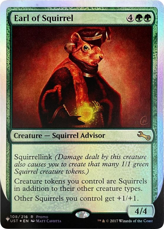 Earl of Squirrel (LIST-108) (Foil)