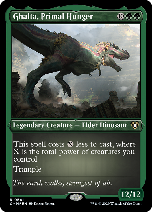 Ghalta, Primal Hunger (CMM-561) (Etched Foil)