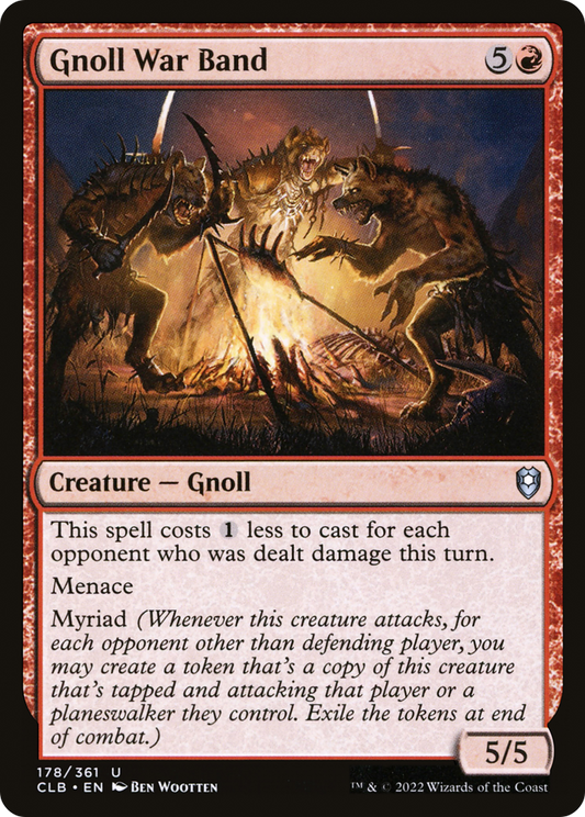 Gnoll War Band (CLB-178)