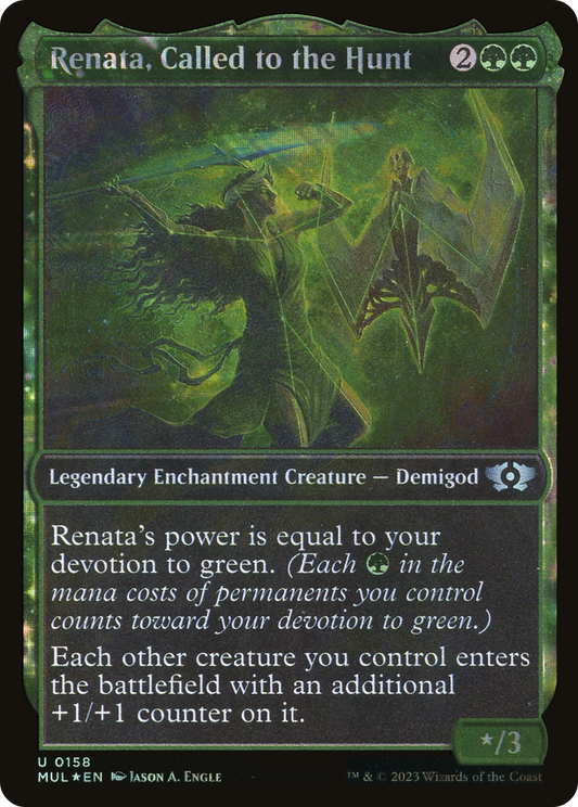 Renata, Called to the Hunt (MUL-158) (Showcase) (Halo Foil)