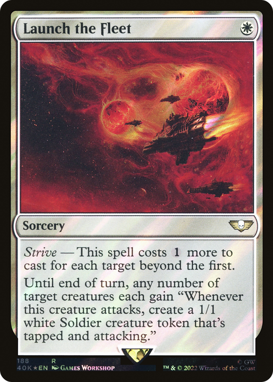 Launch the Fleet (40K-188★) (Surge Foil)