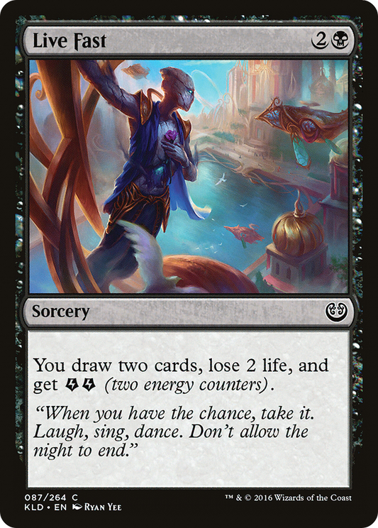 Live Fast (KLD-087) (Foil)