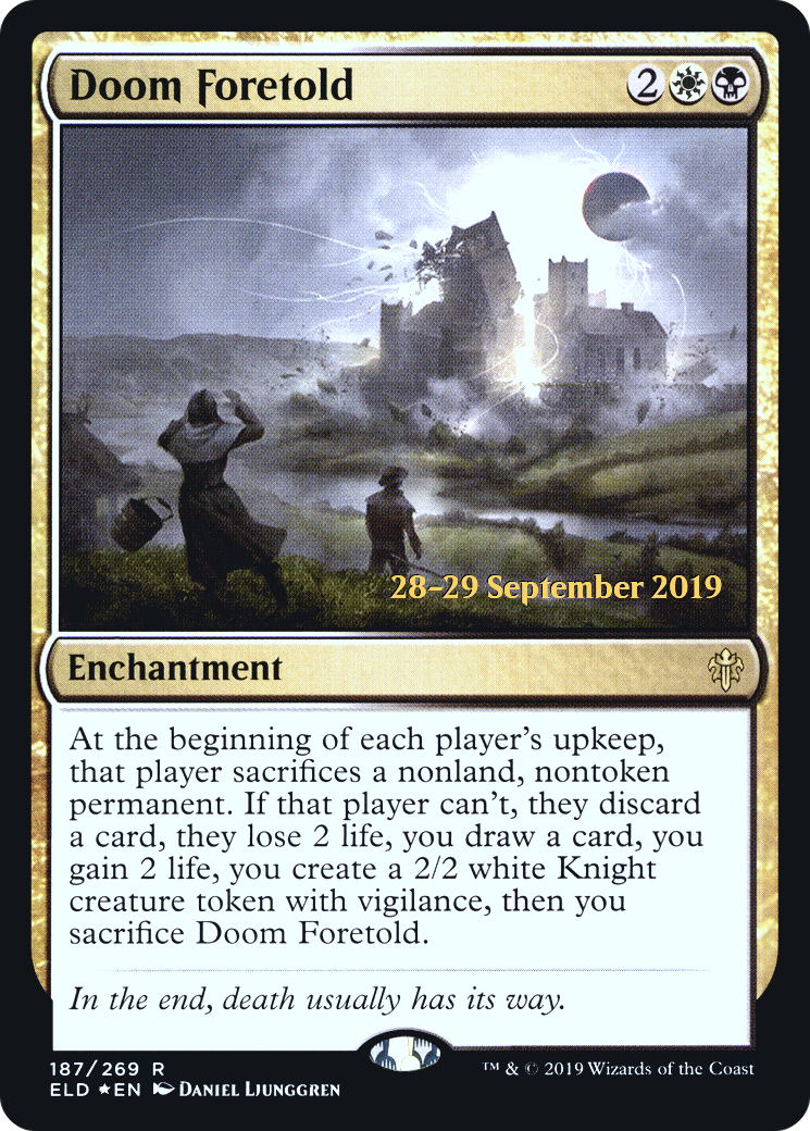 Doom Foretold (PRE-187S) (Foil)