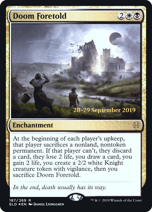 Doom Foretold (PRE-187S) (Foil)