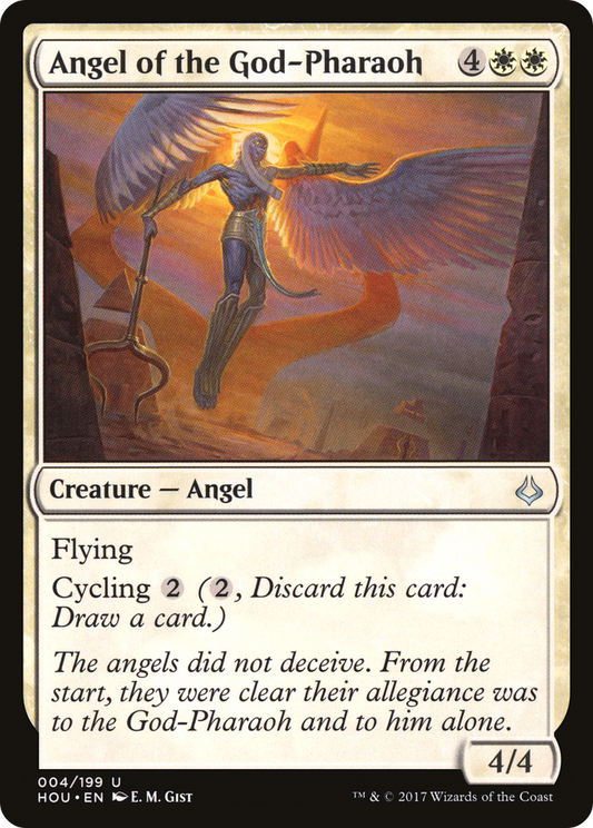 Angel of the God-Pharaoh (HOU-004) (Foil)