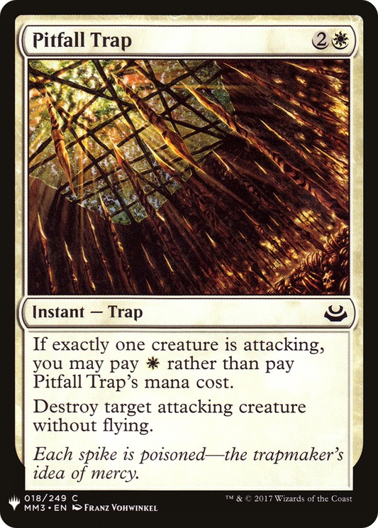 Pitfall Trap (LIST-MM3-18)