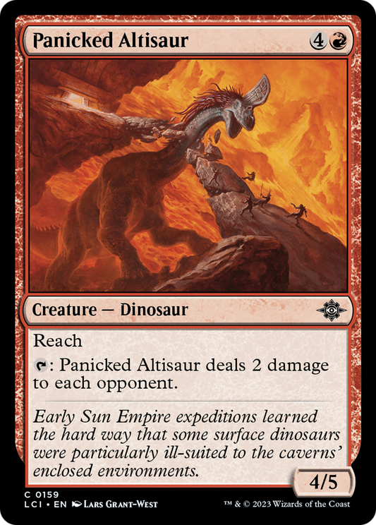 Panicked Altisaur (LCI-159)