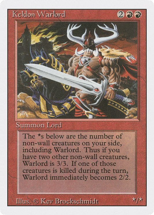 Keldon Warlord (3ED-160)