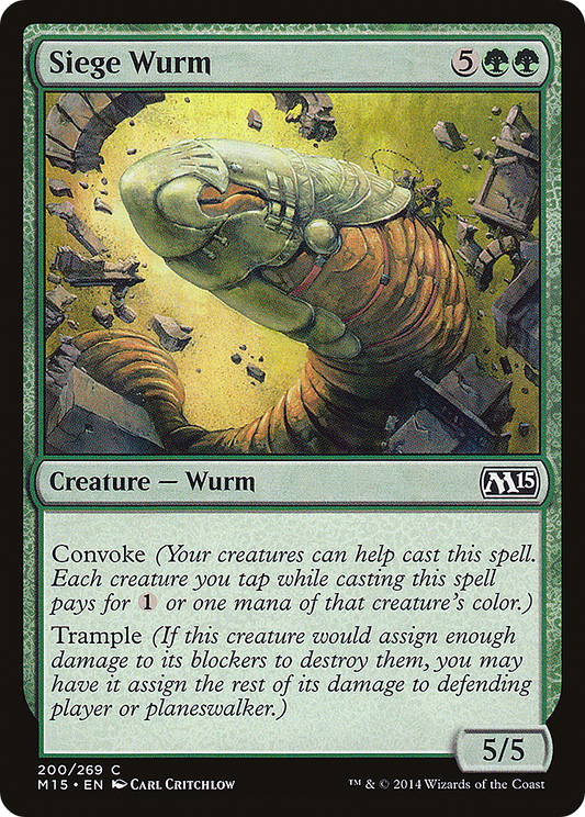 Siege Wurm (M15-200) (Foil)