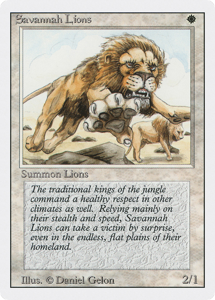 Savannah Lions (3ED-039)