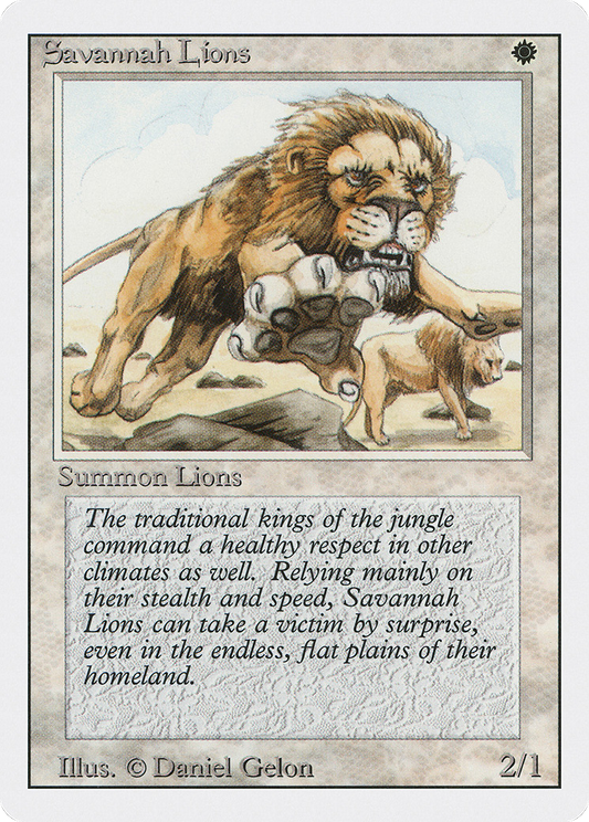 Savannah Lions (3ED-039)