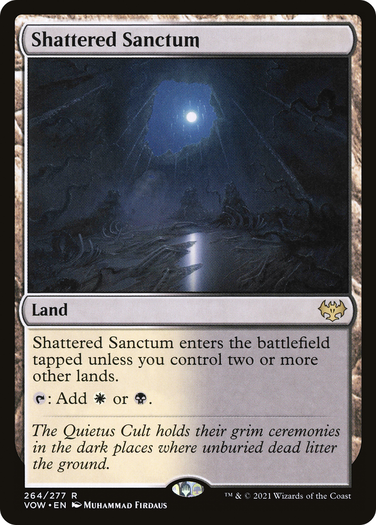 Shattered Sanctum (VOW-264) (Foil)