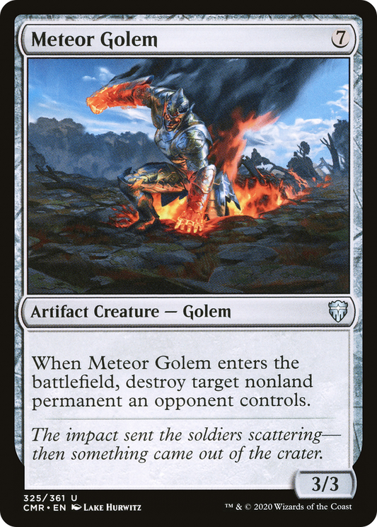 Meteor Golem (CMR-325) (Foil)