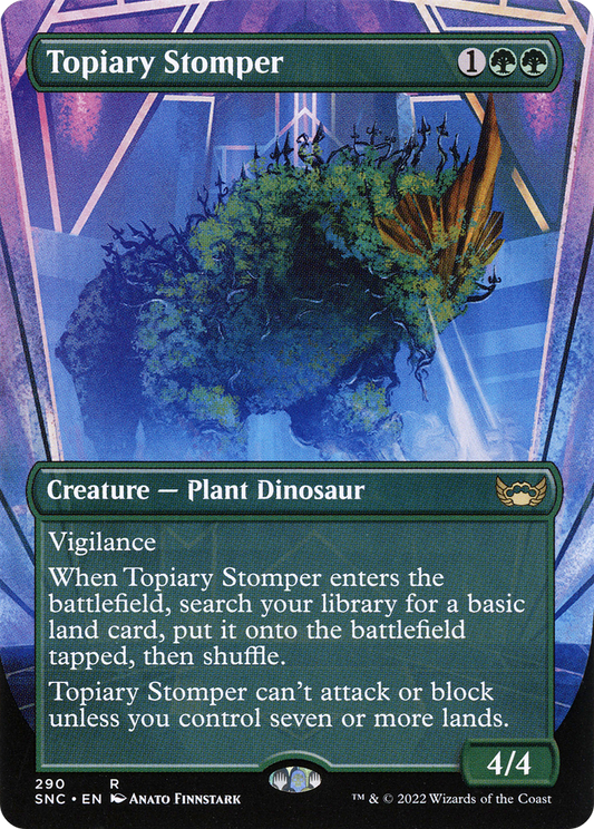 Topiary Stomper (SNC-290) (Borderless) (Foil)