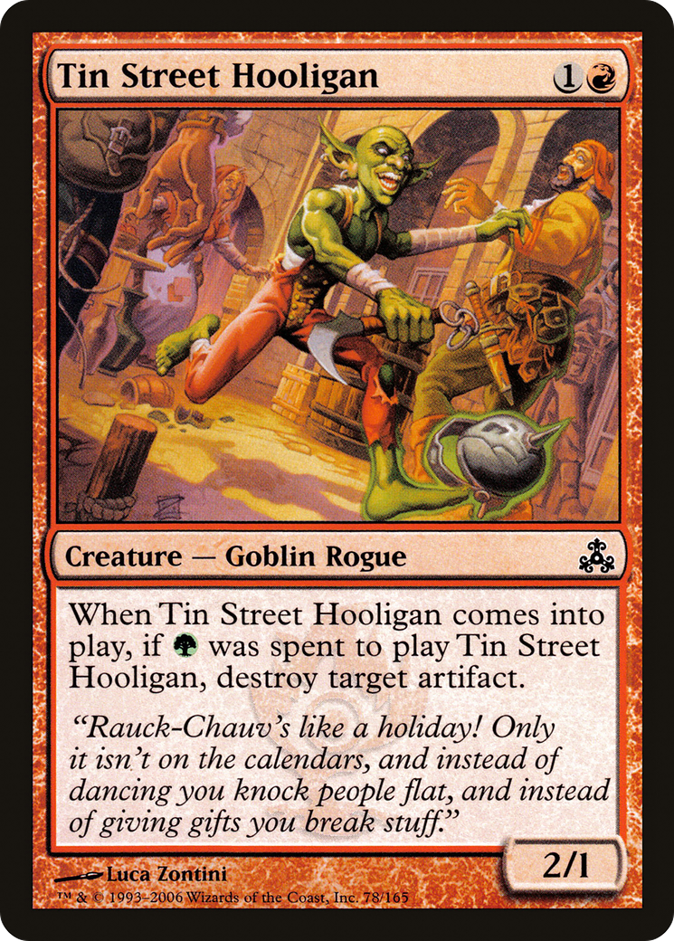 Tin Street Hooligan (GPT-078) (Foil)