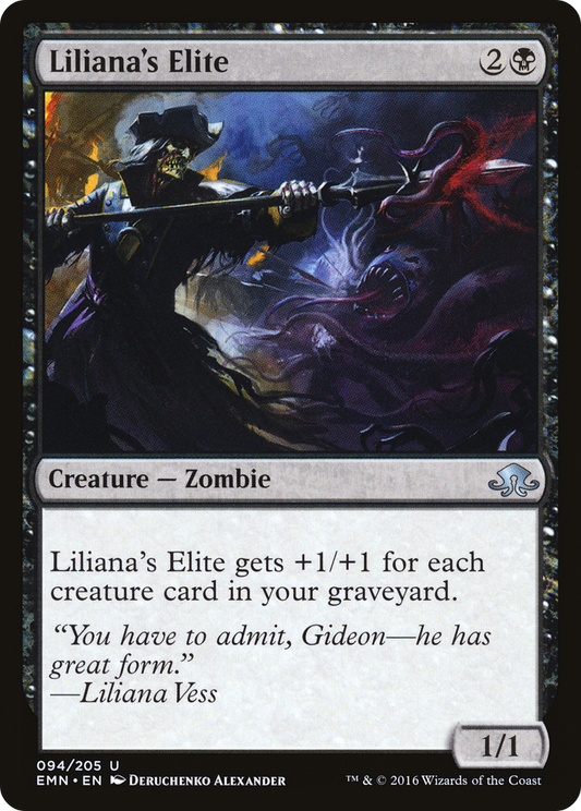 Liliana's Elite (EMN-094) (Foil)