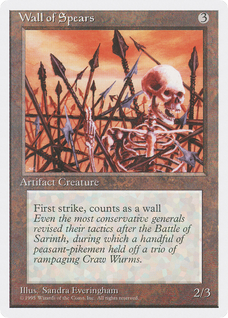 Wall of Spears (4ED-356)