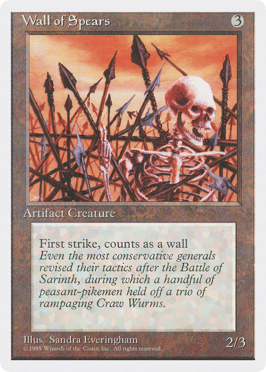 Wall of Spears (4ED-356)