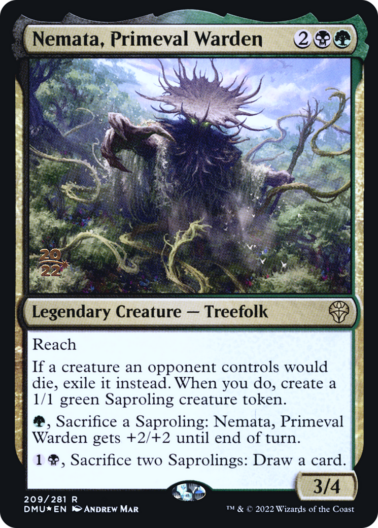 Nemata, Primeval Warden (PRE-209S) (Foil)