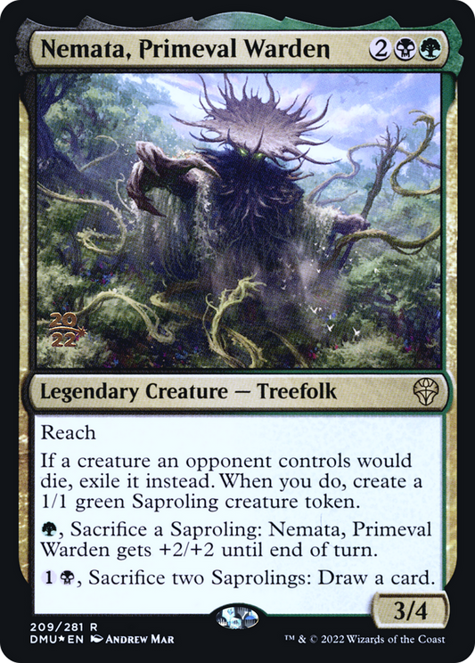 Nemata, Primeval Warden (PRE-209S) (Foil)