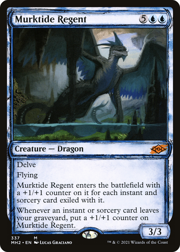 Murktide Regent (MH2-337) (Showcase) (Foil)