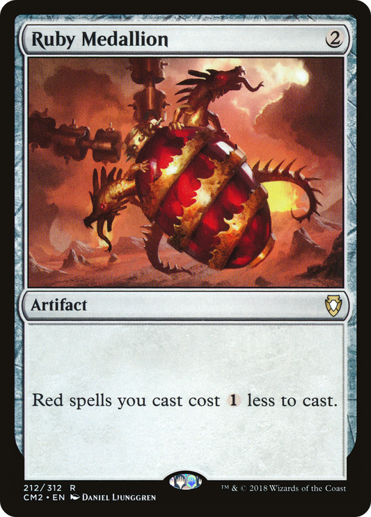 Ruby Medallion (CM2-212)