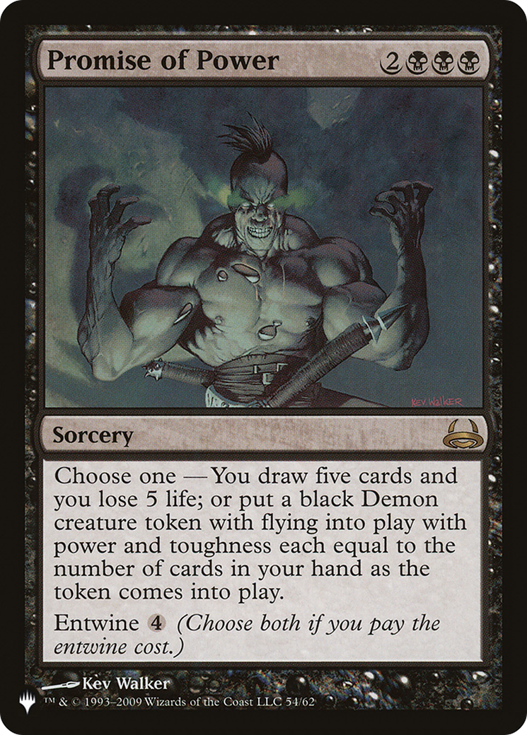 Promise of Power (LIST-DDC-54)