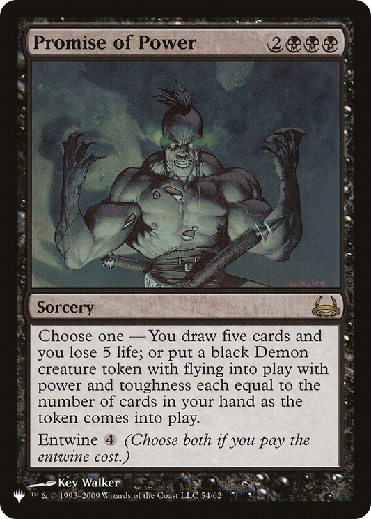 Promise of Power (LIST-DDC-54)